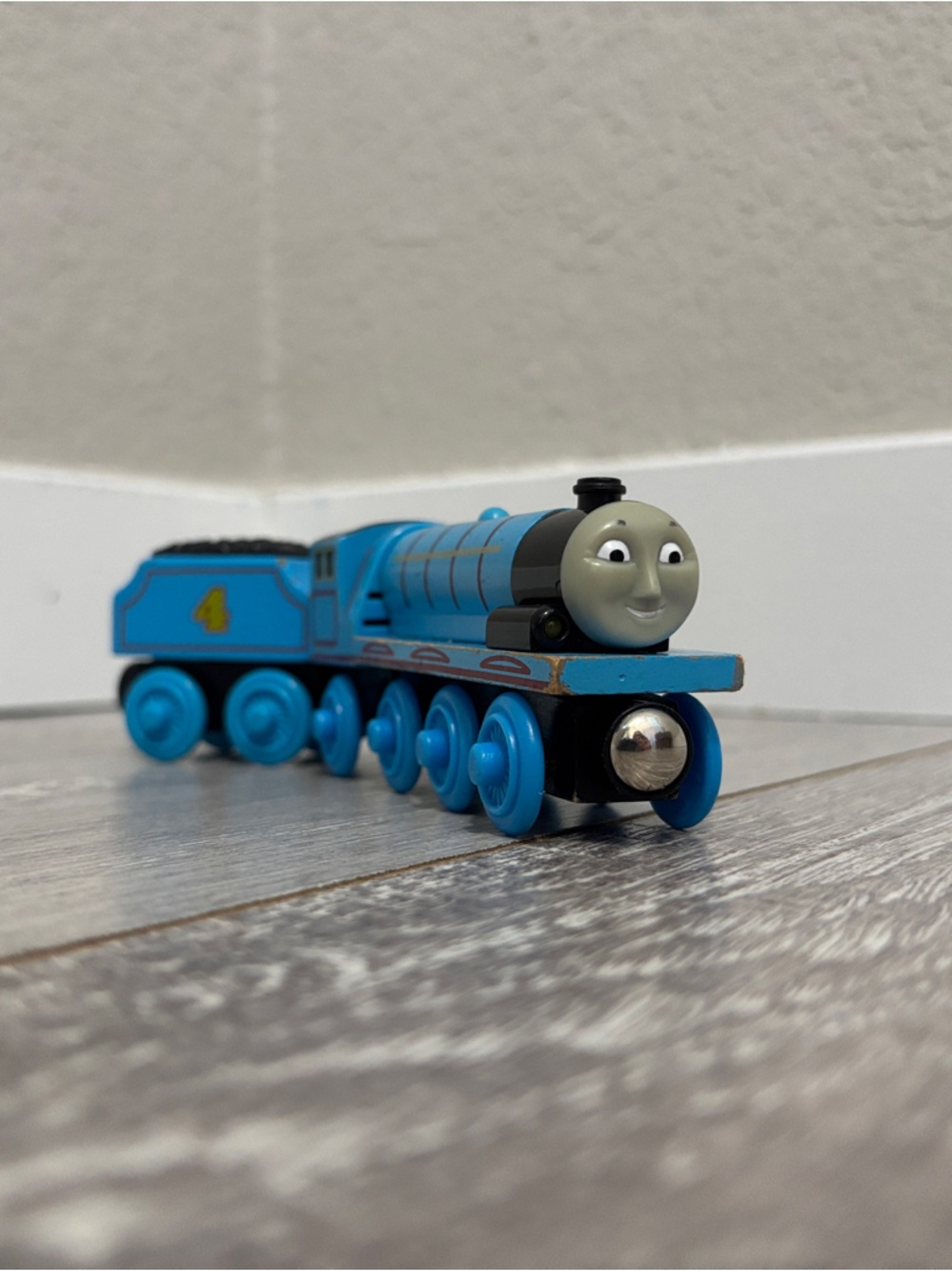 Wooden Talking Gordon and Tender (works!) - Thomas & Friends